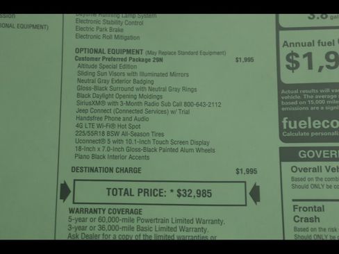 New 2026 Jeep Compass Latitude image 22