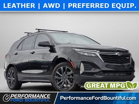 Used 2022 Chevrolet Equinox RS w/ RS Leather Package AWD/4WD image 1
