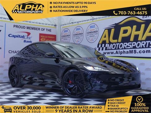 Used 2024 Tesla Model 3 Performance AWD/4WD image 1