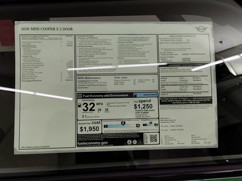 New 2026 MINI Cooper S image 24