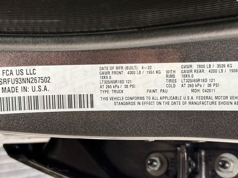 Used 2022 RAM 1500 TRX w/ TRX Level 2 Equipment Group image 46