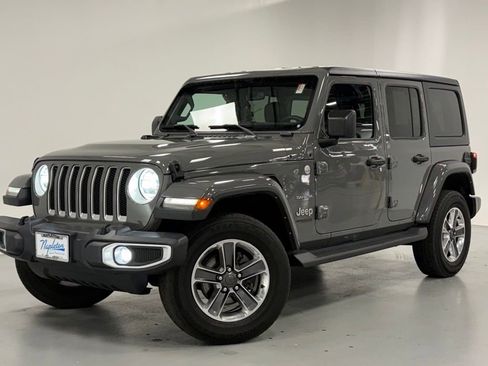 Used 2021 Jeep Wrangler Unlimited Sahara w/ Dual Top Group image 1