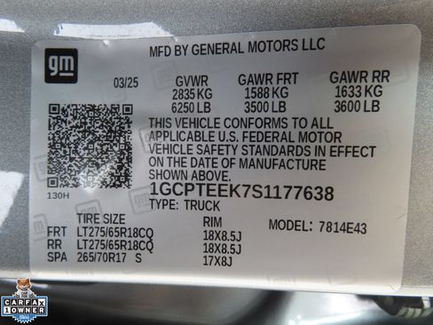 Used 2025 Chevrolet Colorado Trail Boss AWD/4WD image 28