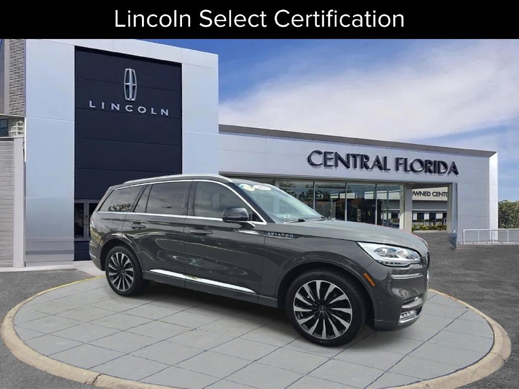 Certified 2023 Lincoln Aviator Black Label Grand Touring w/ Class IV Trailer Tow Package AWD/4WD image 1