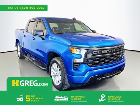 Used 2023 Chevrolet Silverado 1500 Custom RWD image 1