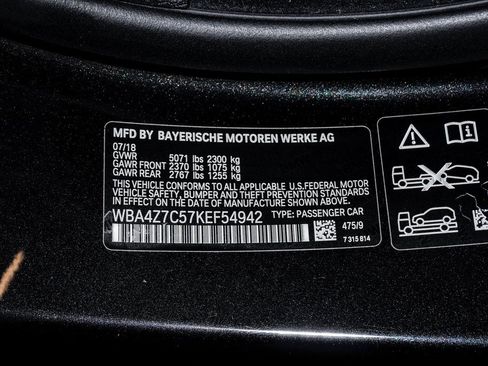 Used 2019 BMW 440i xDrive Convertible w/ M Sport Package image 31