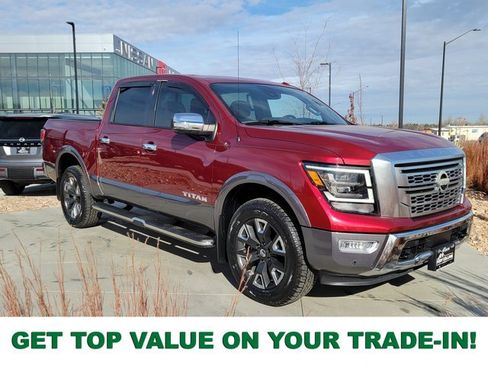 Used 2021 Nissan Titan Platinum Reserve w/ Moonroof Package image 1