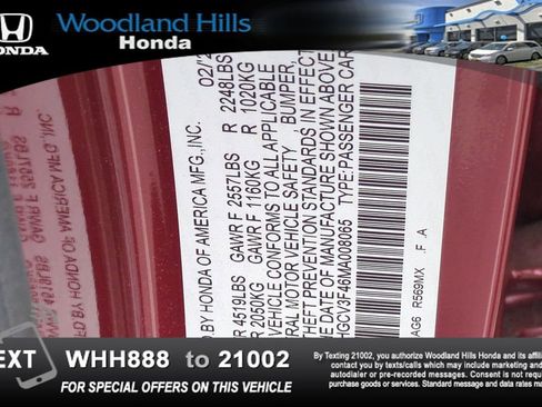 Used 2021 Honda Accord EX image 27