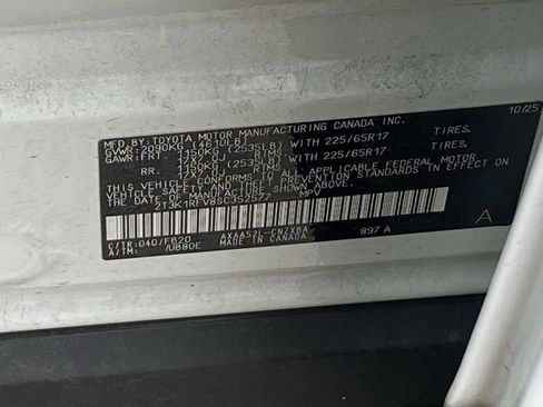 Certified 2025 Toyota RAV4 LE FWD image 12