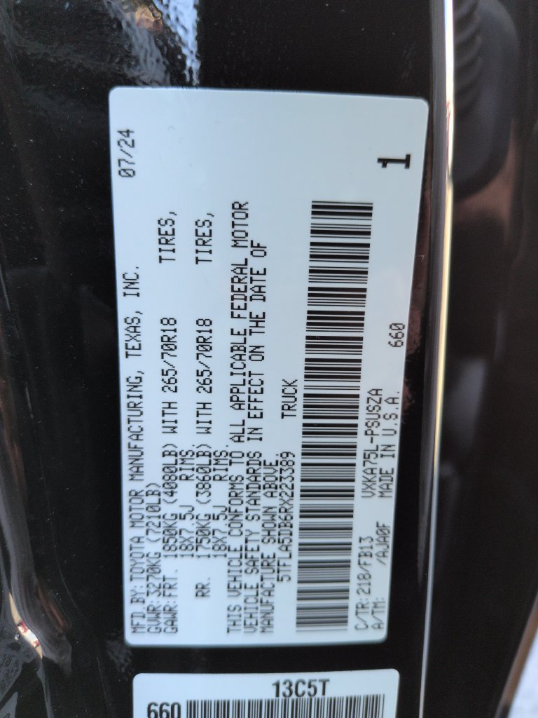 Used 2024 Toyota Tundra SR5 AWD/4WD image 29