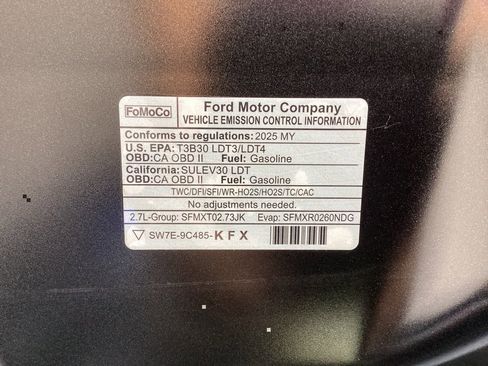 New 2025 Ford F150 STX w/ Equipment Group 200A image 59