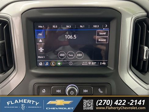 Used 2024 Chevrolet Silverado 1500 Custom w/ Turbomax Blackout Package AWD/4WD image 29