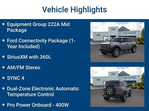 New 2026 Ford Bronco Big Bend AWD/4WD image 3