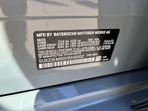 New 2027 BMW X7 M60i AWD/4WD image 36