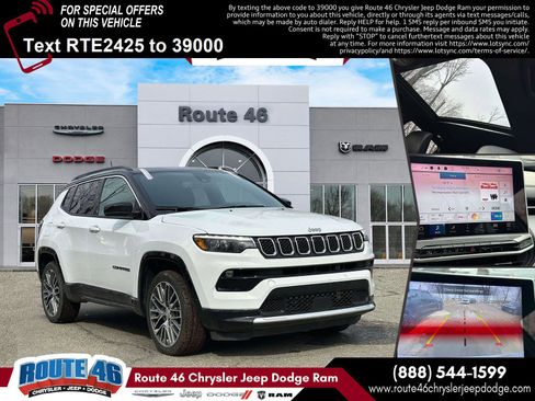 Certified 2023 Jeep Compass Limited w/ Elite Group image 1