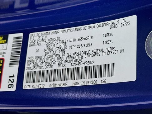 Certified 2025 Toyota Tacoma TRD Sport AWD/4WD image 31