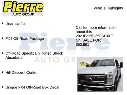 Used 2023 Ford F350 XLT w/ FX4 Off-Road Package