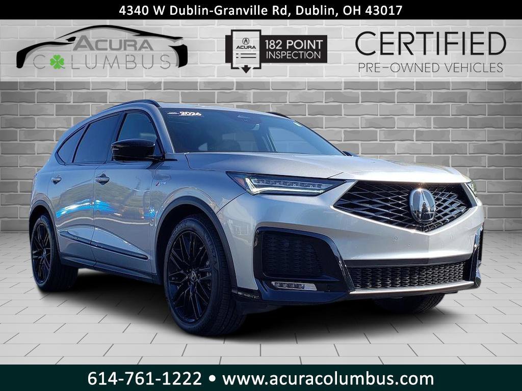 Certified 2026 Acura MDX A-Spec w/ Advance Package AWD/4WD 360° Tour