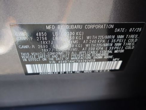 Certified 2025 Subaru Outback Limited w/ Popular Package #2 AWD/4WD image 45