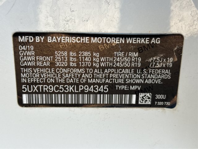 Used 2019 BMW X3 xDrive30i w/ Driving Assistance Package AWD/4WD image 26