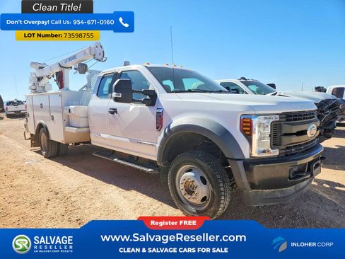 Used 2019 Ford F550 4x4 SuperCab Super Duty image 5