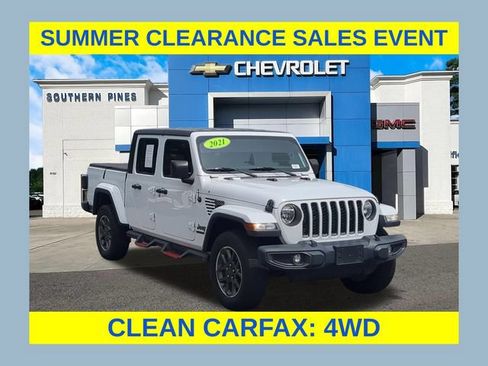 Used 2021 Jeep Gladiator Sport w/ Quick Order Package 24Q 80Th AWD/4WD image 1