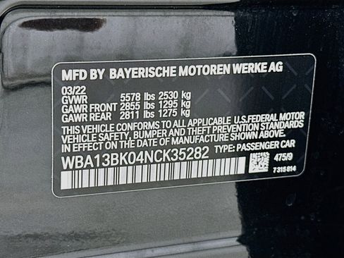 Used 2022 BMW M550i xDrive w/ Executive Package AWD/4WD image 33