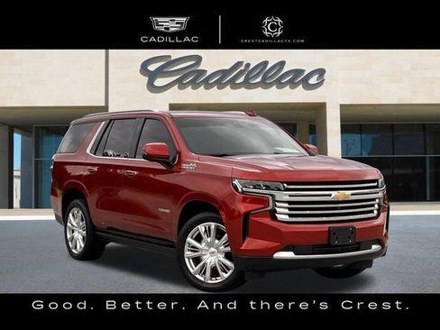Used 2021 Chevrolet Tahoe High Country w/ Premium Package RWD image 1