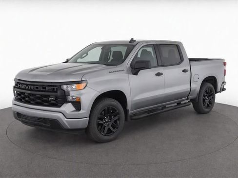Used 2024 Chevrolet Silverado 1500 Custom w/ LPO, Dark Essentials Package RWD image 3