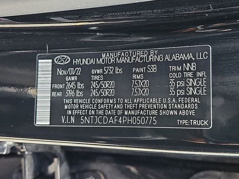 Used 2023 Hyundai Santa Cruz Night AWD/4WD image 28