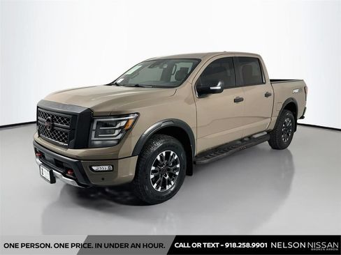 Certified 2023 Nissan Titan PRO-4X w/ Pro-4x Convenience Package AWD/4WD image 1