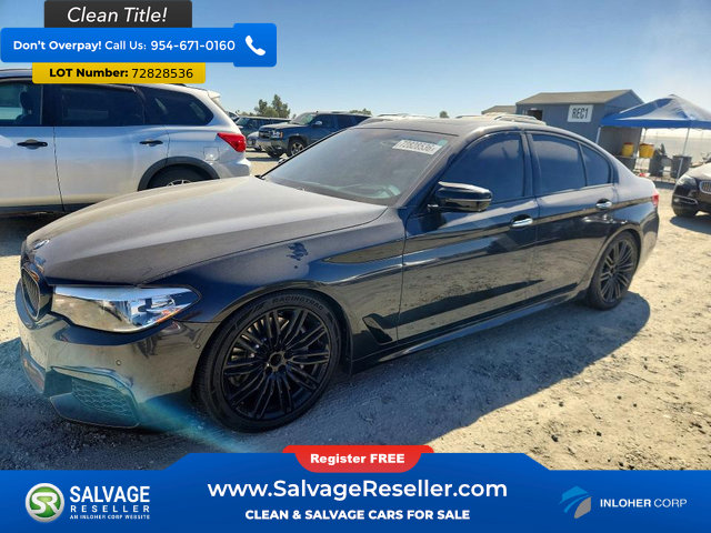 Used 2018 BMW 540i RWD image 1