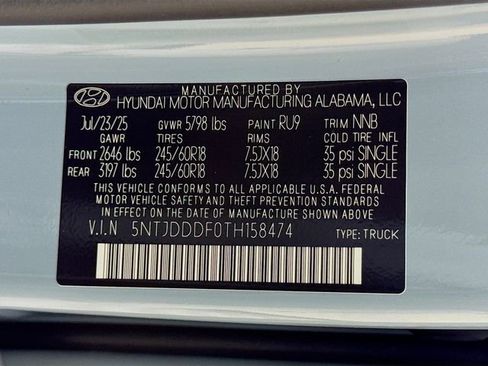 New 2026 Hyundai Santa Cruz XRT AWD/4WD image 46