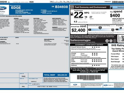 Used 2013 Ford Edge Limited image 7