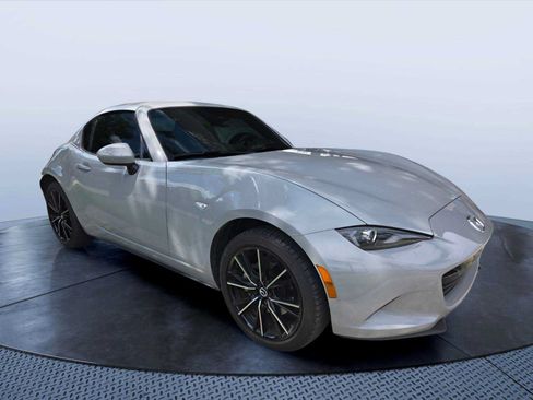 Used 2025 MAZDA MX-5 Miata RF Grand Touring w/ Weather Package RWD image 1