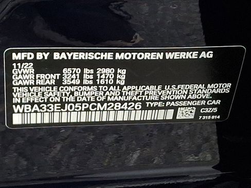 Certified 2023 BMW 760i xDrive image 28