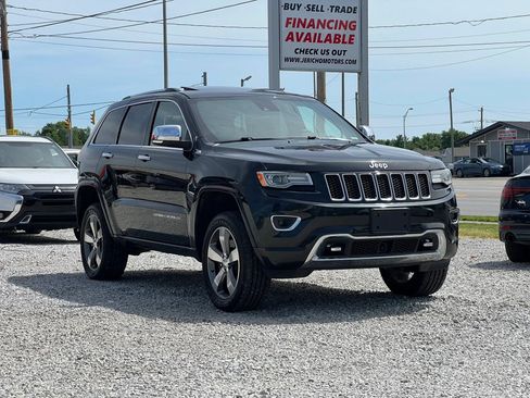 Used 2015 Jeep Grand Cherokee Overland w/ Advanced Technology Group AWD/4WD image 1