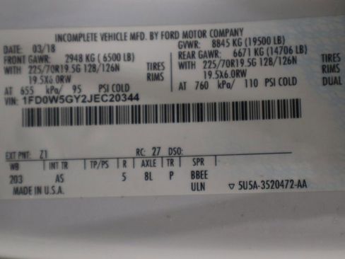 Used 2018 Ford F550 2WD Crew Cab Super Duty image 18