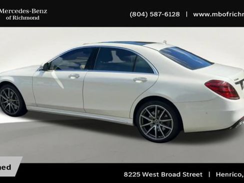 Certified 2020 Mercedes-Benz S 560 Sedan w/ AMG Line Exterior image 8