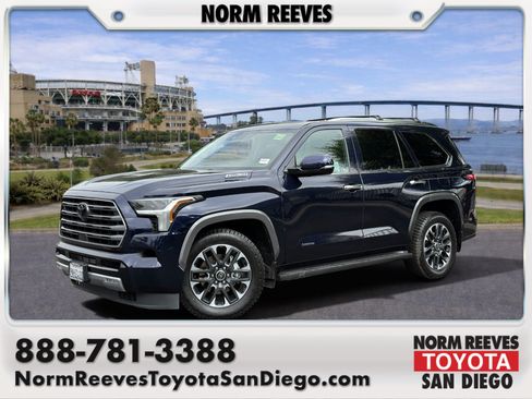 Certified 2024 Toyota Sequoia Limited w/ Tow Technology Package AWD/4WD image 1
