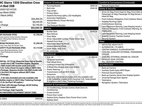 Used 2025 GMC Sierra 1500 Elevation w/ Preferred Package image 2