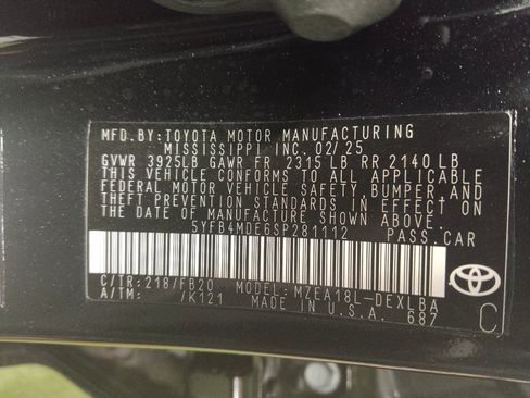 Used 2025 Toyota Corolla LE FWD image 33