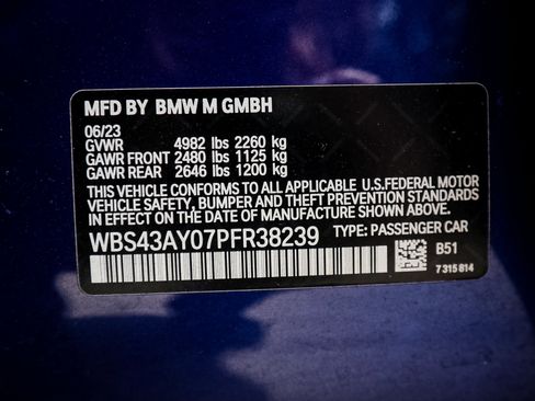 Used 2023 BMW M3 Competition AWD/4WD image 34