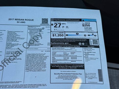 Used 2017 Nissan Rogue SV AWD/4WD image 39
