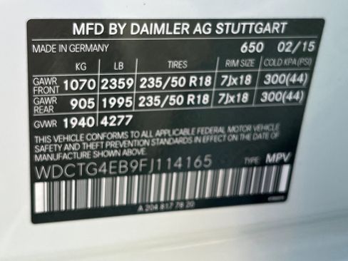 Used 2015 Mercedes-Benz GLA 250 image 9