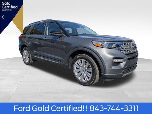 Certified 2023 Ford Explorer Limited w/ Hybrid Equipment Group 310A image 1