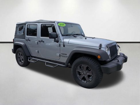 Used 2016 Jeep Wrangler Unlimited Sport w/ Connectivity Group AWD/4WD image 1
