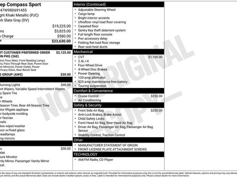 Used 2008 Jeep Compass Sport image 33