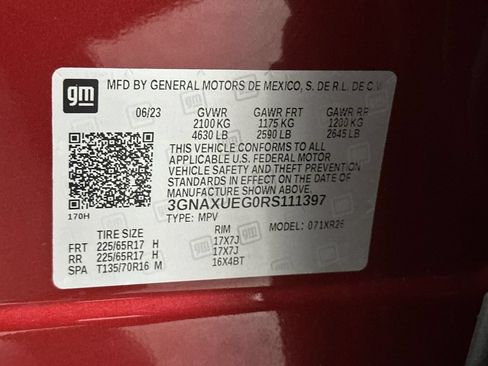 Used 2024 Chevrolet Equinox LT AWD/4WD image 14