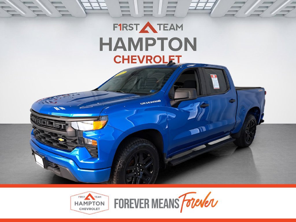 Used 2022 Chevrolet Silverado 1500 Custom AWD/4WD image 1